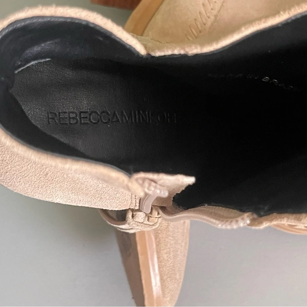 REBECCA MINKOFF Women's 6.5 Lulu Suede Ankle Boots
